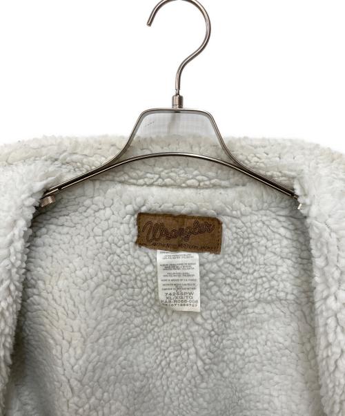 Wrangler（ラングラー）Wrangler (ラングラー) COWBOYCUT SHERPA LINED DENIM JACKET　カウボーイカット シェルパ ラインド デニム ジャケット インディゴ サイズ:XLの古着・服飾アイテム