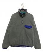 Patagoniaパタゴニア）の古着「Men’s Lightweight Synchilla Snap-T」｜グレー