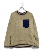Patagoniaパタゴニア）の古着「M's Los Gatos Fleece Crew」｜ベージュ