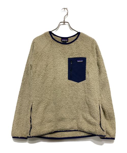 Patagonia（パタゴニア）Patagonia (パタゴニア) M's Los Gatos Fleece Crew ベージュ サイズ:Lの古着・服飾アイテム