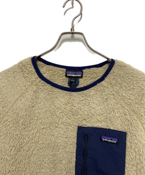 Patagonia（パタゴニア）Patagonia (パタゴニア) M's Los Gatos Fleece Crew ベージュ サイズ:Lの古着・服飾アイテム