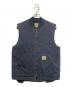 CarHartt（カーハート）の古着「CLASSIC VEST」｜ネイビー