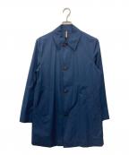 PAUL SMITHポールスミス）の古着「THOMAS MASON コットンステンカラーコート」｜ネイビー