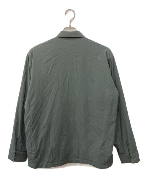 THE NORTH FACE（ザ ノース フェイス）THE NORTH FACE (ザ ノース フェイス) October MID SHIRT グリーン サイズ:Mの古着・服飾アイテム