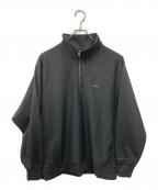 NANGAナンガ）の古着「DRY MIX TERRY HALF ZIP SWEAT」｜ブラック