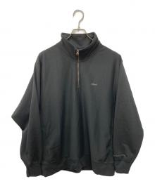 NANGA（ナンガ）の古着「DRY MIX TERRY HALF ZIP SWEAT」｜ブラック