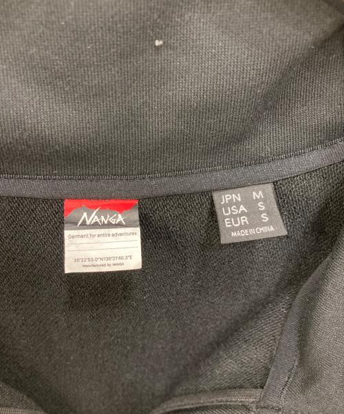 NANGA（ナンガ）NANGA (ナンガ) DRY MIX TERRY HALF ZIP SWEAT ブラック サイズ:Ｍの古着・服飾アイテム