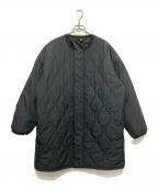 adidasアディダス）の古着「中綿ジャケット 中わた入りキルティング ルーズフィット ジャケット」｜ブラック