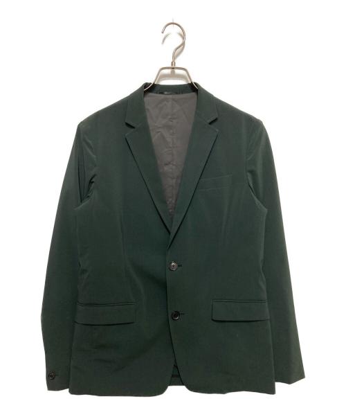 5351 pour les hommes（5351プールオム）5351 pour les hommes (5351プールオム) ハイカウント ヴィスリー3ピーススーツ グリーン サイズ:46の古着・服飾アイテム