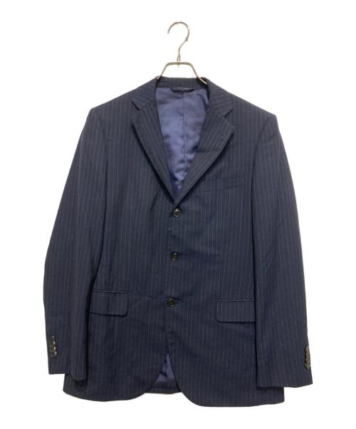 BEAMS HEART（ビームスハート）BEAMS HEART (ビームスハート) 段返りセットアップスーツ ネイビー サイズ:48の古着・服飾アイテム