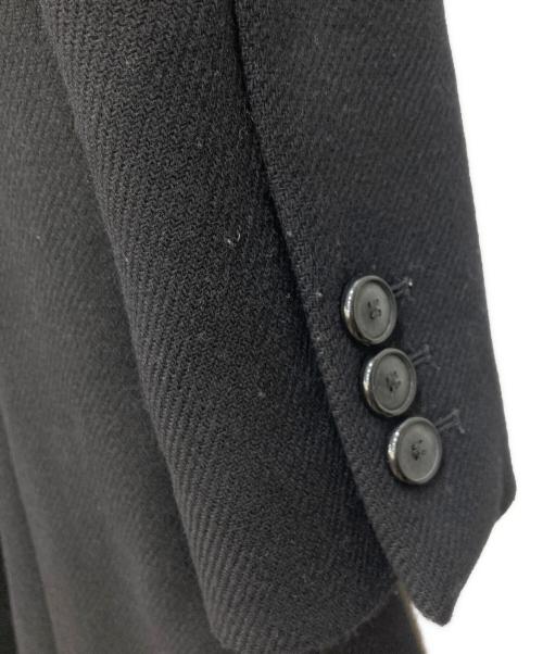 EMPORIO ARMANI（エンポリオ アルマーニ）EMPORIO ARMANI (エンポリオ アルマーニ) ダブルチェスターコート ブラック サイズ:38の古着・服飾アイテム