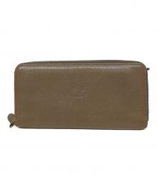 IL BISONTE（イル ビゾンテ）の古着「ZIP AROUND WALLET」｜ベージュ