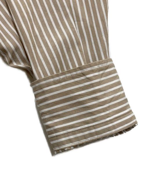 23区 MY STANDARD（ニジュウサンク）23区 my standard (ニジュウサンク) CANCLINI ベーシック シャツ ベージュ サイズ:32の古着・服飾アイテム