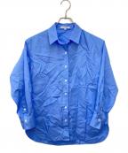 23区 MY STANDARDニジュウサンク）の古着「CANCLINI ベーシック シャツ」｜ブルー