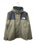 THE NORTH FACEザ ノース フェイス）の古着「MOUNTAIN RAINTEX JACKET」｜グリーン×ブラック