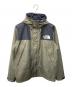 THE NORTH FACE（ザ ノース フェイス）の古着「MOUNTAIN RAINTEX JACKET」｜グリーン×ブラック