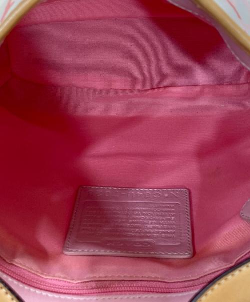 COACH（コーチ）COACH (コーチ) オプティック シグネチャー キャンバス×レザー ワンショルダーバッグ サイズ:表記無の古着・服飾アイテム