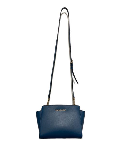 MICHAEL KORS（マイケルコース）MICHAEL KORS (マイケルコース) ショルダーバッグ ブルー サイズ:表記なしの古着・服飾アイテム