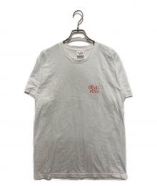 ROCK STANLEY（ロックスタンレー）の古着「plaza プラダ tシャツ」｜ホワイト
