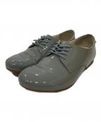 BIRKENSTOCKビルケンシュトック）の古着「SAUNDERS  パテントシューズ」｜カーキ