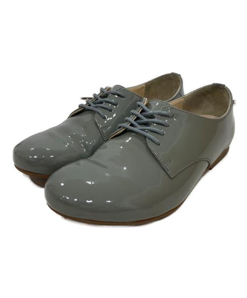 BIRKENSTOCK（ビルケンシュトック）BIRKENSTOCK (ビルケンシュトック) SAUNDERS  パテントシューズ カーキ サイズ:23の古着・服飾アイテム