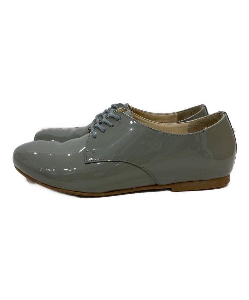 BIRKENSTOCK（ビルケンシュトック）BIRKENSTOCK (ビルケンシュトック) SAUNDERS  パテントシューズ カーキ サイズ:23の古着・服飾アイテム