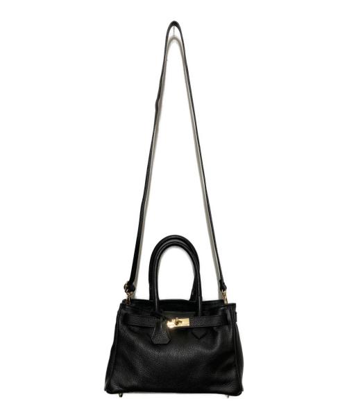AULENTTI（オウレンティ）AULENTTI (オウレンティ) 2WAYショルダーバッグ ブラック サイズ:表記なしの古着・服飾アイテム