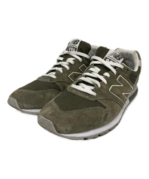 NEW BALANCE（ニューバランス）NEW BALANCE (ニューバランス) ローカットスニーカー カーキ サイズ:27の古着・服飾アイテム