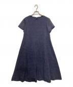 Leilianレリアン）の古着「ギマワンピース」｜ネイビー