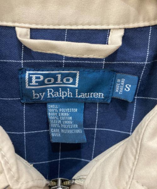 POLO RALPH LAUREN（ポロ・ラルフローレン）POLO RALPH LAUREN (ポロ・ラルフローレン) スイングトップ ベージュ サイズ:Ｓの古着・服飾アイテム