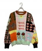 TTT MSWティー）の古着「patchwork pullover knit」｜マルチカラー