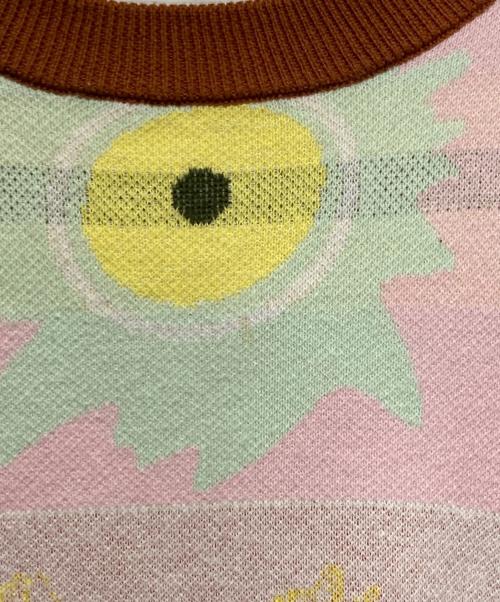 TTT MSW（ティー）TTT MSW (ティー) patchwork pullover knit マルチカラー サイズ:Mの古着・服飾アイテム