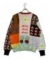 TTT MSW (ティー) patchwork pullover knit マルチカラー サイズ:M：8000円