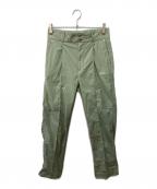 TTT MSWティー）の古着「New Standard Straight Pants」｜グリーン