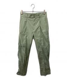 TTT MSW（ティー）の古着「New Standard Straight Pants」｜グリーン
