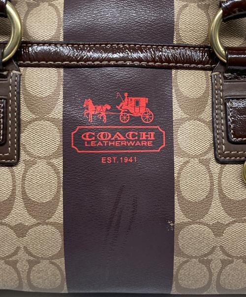 COACH（コーチ）COACH (コーチ) 2WAYバッグ ベージュ サイズ:表記なしの古着・服飾アイテム
