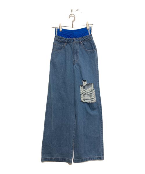 adidas（アディダス）adidas (アディダス) DENIM BOXER インディゴ サイズ:W25の古着・服飾アイテム