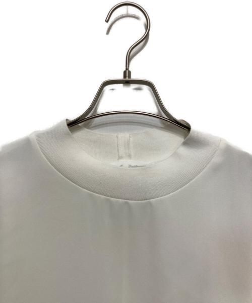 BEARDSLEY（ビアズリー）BEARDSLEY (ビアズリー) ニットコンビブラウス ホワイト サイズ:FREE 未使用品の古着・服飾アイテム