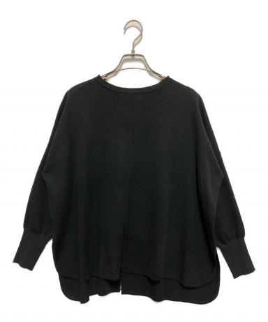 【極美品】BEARDSLEY ビアズリーさらっとプルオーバー ブラック 中古・古着通販】BEARDSLEY (ビアズリー) サラッとプルオーバー