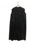 DANTON (ダントン) Sleeveless long shirt ブラック サイズ:36 未使用品：13000円