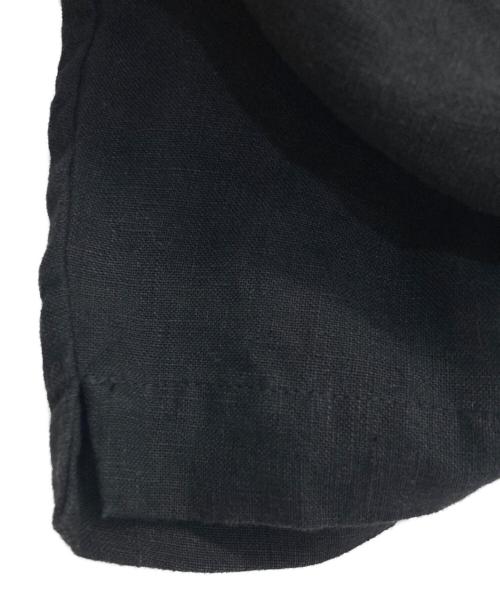 オローネ（オローネ）オローネ (オローネ) リネンパンツ ブラック サイズ:表記無の古着・服飾アイテム