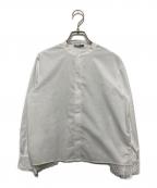 theory luxeセオリーリュクス）の古着「LILA L LUXECOTTON ブラウス」｜ホワイト