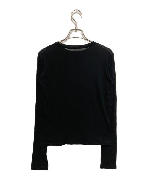 theory（セオリー）theory (セオリー) Peak Knit Telson J キャミソールワンピース ブラック サイズ:Sの古着・服飾アイテム