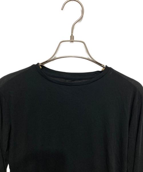 theory（セオリー）theory (セオリー) Peak Knit Telson J キャミソールワンピース ブラック サイズ:Sの古着・服飾アイテム