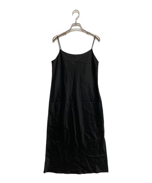 theory（セオリー）theory (セオリー) Peak Knit Telson J キャミソールワンピース ブラック サイズ:Sの古着・服飾アイテム