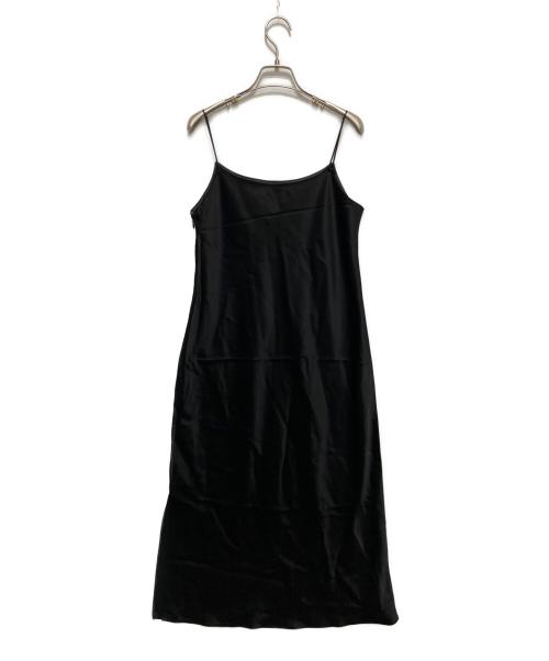 theory（セオリー）theory (セオリー) Peak Knit Telson J キャミソールワンピース ブラック サイズ:Sの古着・服飾アイテム