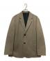 MARGARET HOWELL（マーガレットハウエル）の古着「COTTON WOOL OXFORD テーラードジャケット」｜ブラウン