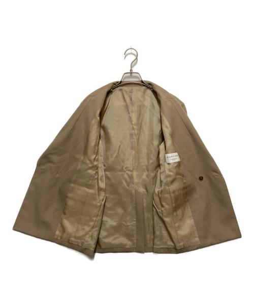 MACPHEE（マカフィー）MACPHEE (マカフィー) ウールギャバジン ダブルブレストジャケット ベージュ サイズ:36の古着・服飾アイテム