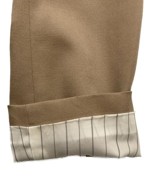 MACPHEE（マカフィー）MACPHEE (マカフィー) ウールギャバジン ダブルブレストジャケット ベージュ サイズ:36の古着・服飾アイテム