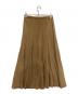 Plage (プラージュ) Washable Fibril ロングスカート ブラウン サイズ:36：6000円